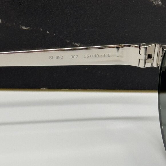 NEW SAINT LAURENT SL692 OO2 SILVER UNISEX SUNGLASSES SAINT LAURENT SL 692 OO2 - Picture 9 of 11